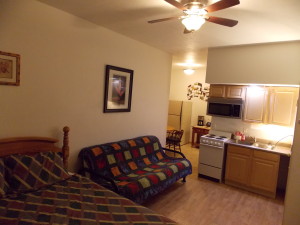 Fully furnished studio suite